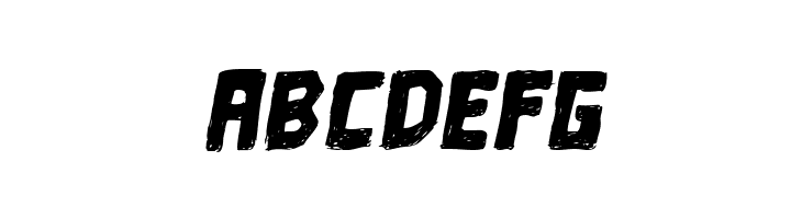 Driving Around Italic  Free Fonts Download