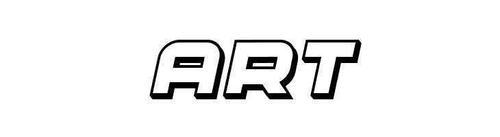 Cyber Princess 3D Italic  Free Fonts Download
