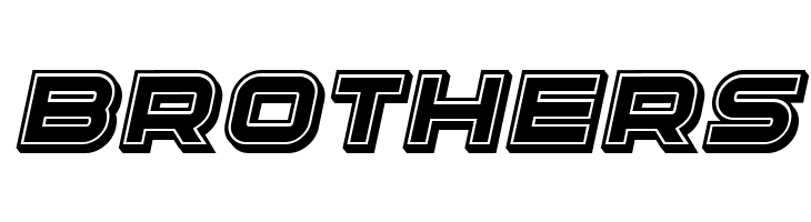 Cyber Princess 3D Filled Italic  Free Fonts Download