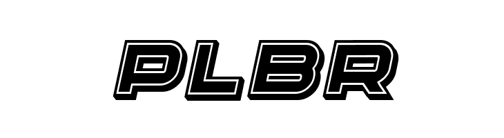 Cyber Princess 3D Filled Italic  Free Fonts Download