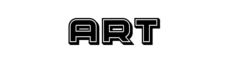 Cyber Princess 3D Filled Regular  Free Fonts Download