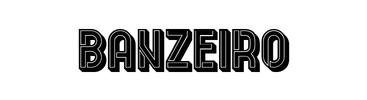 Indirect Implication 3D Filled Regular  Free Fonts Download