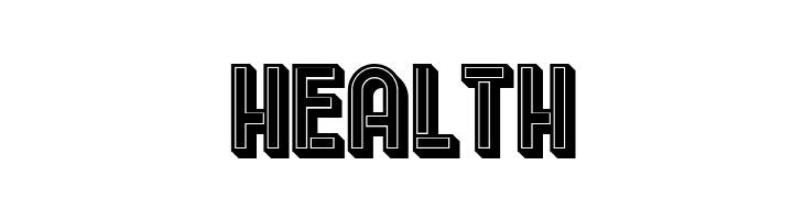 Indirect Implication 3D Filled Regular  Free Fonts Download