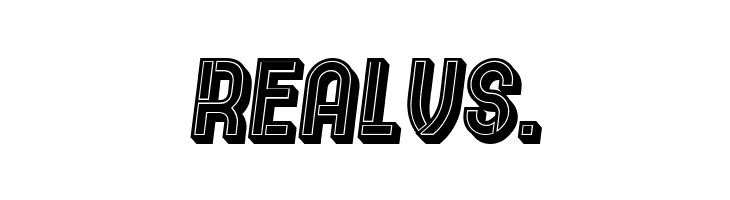 Indirect Implication 3D Filled Italic  Free Fonts Download