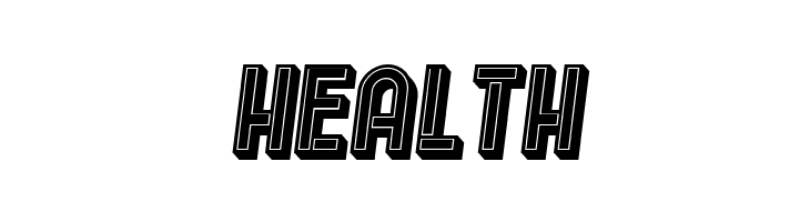 Indirect Implication 3D Filled Italic  Free Fonts Download