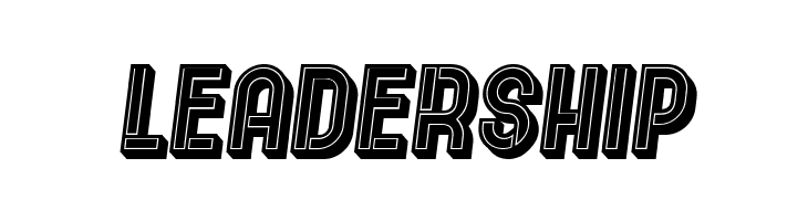 Indirect Implication 3D Filled Italic  Free Fonts Download