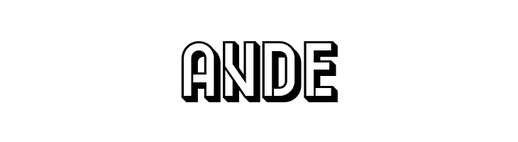 Indirect Implication 3D Regular  Free Fonts Download