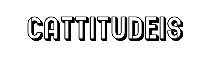 Indirect Implication 3D Regular  Free Fonts Download