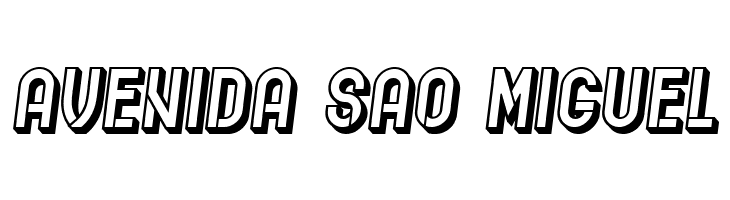 Indirect Implication 3D Italic  Free Fonts Download