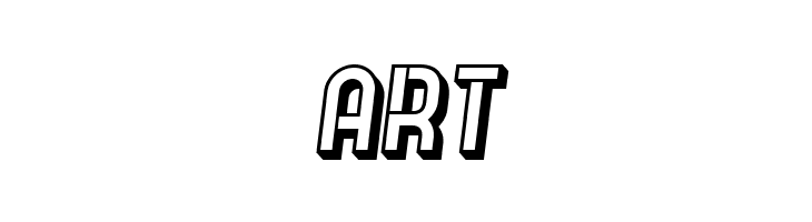 Indirect Implication 3D Italic  Free Fonts Download