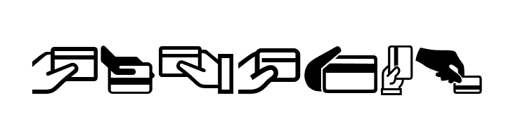 Credit Card Regular  Free Fonts Download