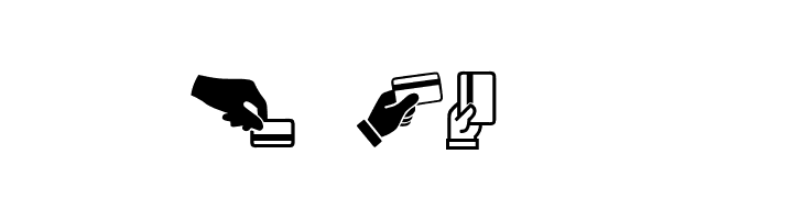 Credit Card Regular  Free Fonts Download