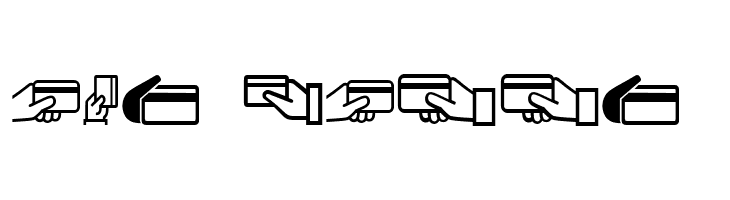 Credit Card Regular  Free Fonts Download