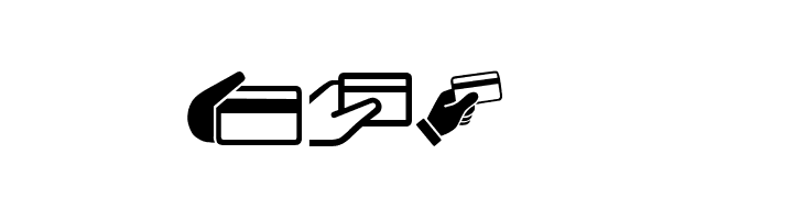 Credit Card Regular  Free Fonts Download