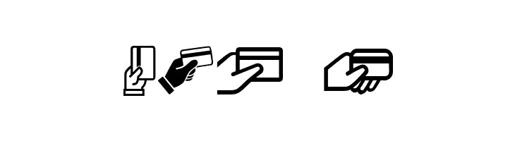 Credit Card Regular  Free Fonts Download