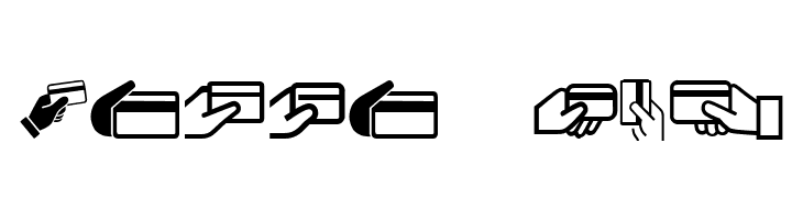 Credit Card Regular  Free Fonts Download