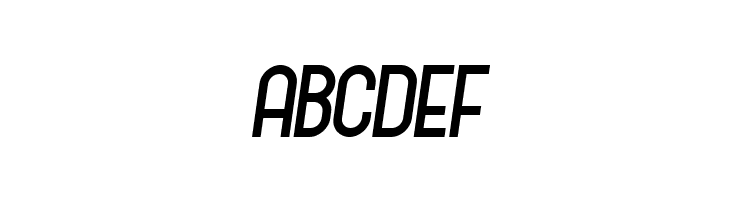 Policemen Black Italic  Free Fonts Download