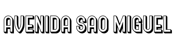 Policemen 3D  Free Fonts Download