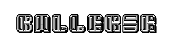 Havana 3D Regular  Free Fonts Download