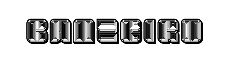 Havana 3D Regular  Free Fonts Download