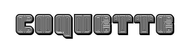 Havana 3D Regular  Free Fonts Download