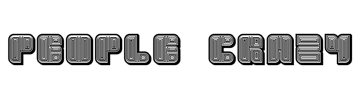 Havana 3D Regular  Free Fonts Download