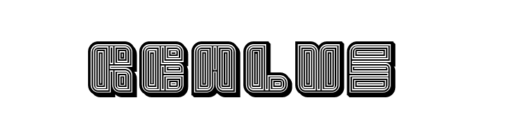 Havana 3D Regular  Free Fonts Download