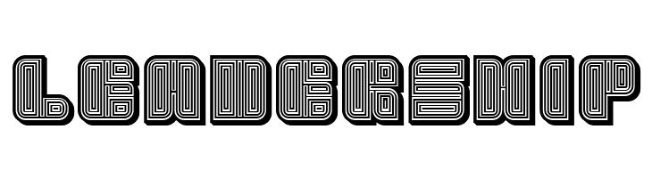 Havana 3D Regular  Free Fonts Download