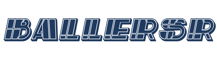 Large Filled Italic  Free Fonts Download