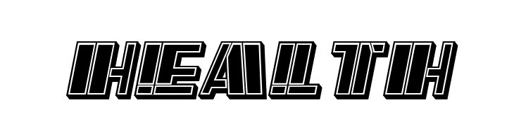 Large Filled Italic  Free Fonts Download