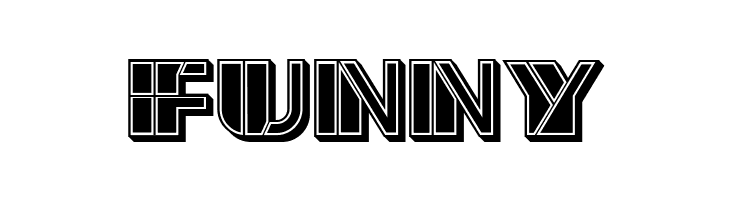 Large Filled Regular  Free Fonts Download