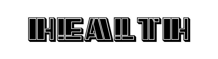 Large Filled Regular  Free Fonts Download