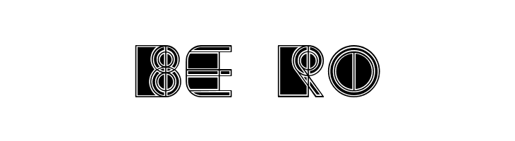 Ivan Linear Filled Regular  Free Fonts Download