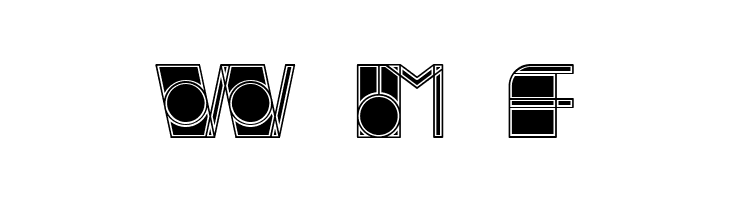 Ivan Linear Filled Regular  Free Fonts Download