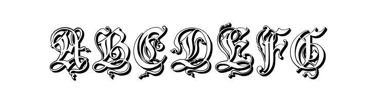 ZendaEmbossed  Free Fonts Download