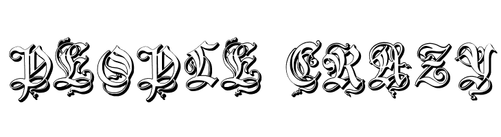 ZendaEmbossed  Free Fonts Download