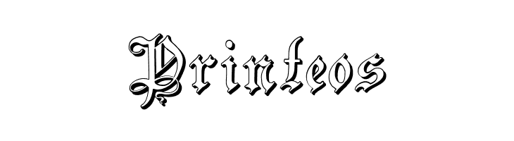 ZendaEmbossed  Free Fonts Download