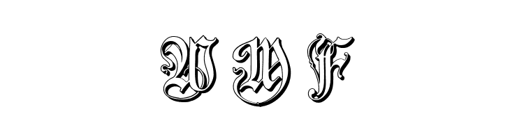ZendaEmbossed  Free Fonts Download