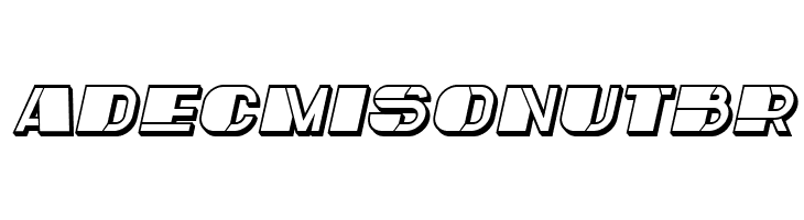 Mafia Hollow Italic  Free Fonts Download