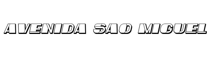 Mafia Hollow Italic  Free Fonts Download