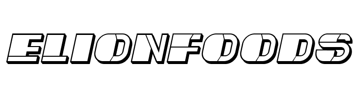 Mafia Hollow Italic  Free Fonts Download