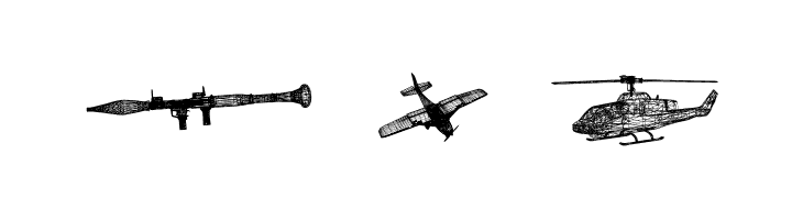 War Items Regular  Free Fonts Download