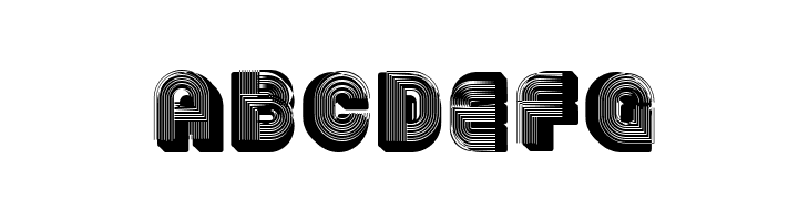 3D Models Regular  Free Fonts Download