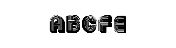 3D Models Regular  Free Fonts Download