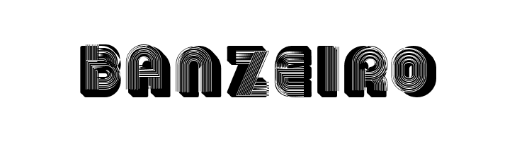 3D Models Regular  Free Fonts Download