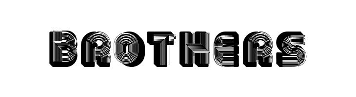 3D Models Regular  Free Fonts Download