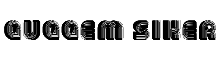 3D Models Regular  Free Fonts Download