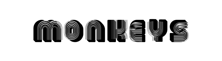 3D Models Regular  Free Fonts Download