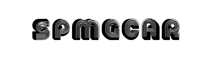 3D Models Regular  Free Fonts Download