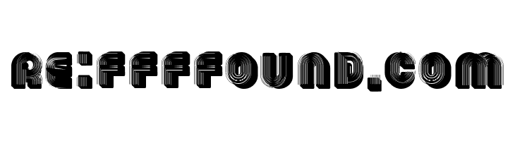 3D Models Regular  Free Fonts Download